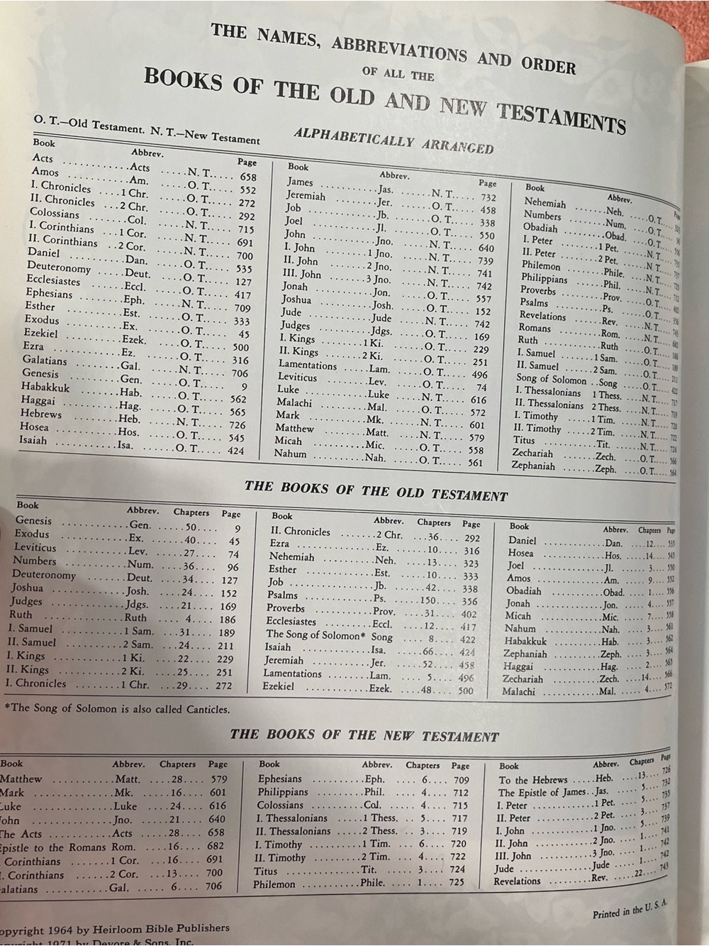 Masonic Master Reference Edition Holy Bible - Picture 6 of 16